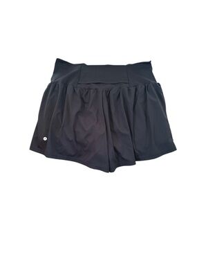 Halara Black Pullon Skirt with Shorts Skort Tennis Pickleball size L/XL